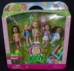Conjunto de 5 muñecas vintage Sister of Barbie Kelly Sports Bunch 2006 - Imagen 1 de 3