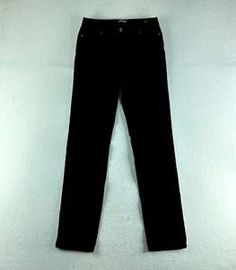 Buffalo David Bitton Womens Pants Black Tag Size 6 (28x30) Velvet Stretch Skinny - Picture 1 of 12