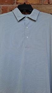 Donald Ross Mens XL Golf Polo Shirt Striped - Picture 1 of 5