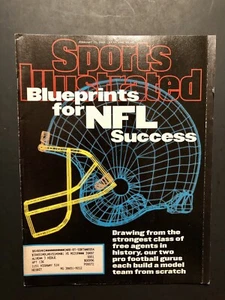 Sports Illustrated Magazine February 17,1997 Blueprints for NFL Success Cover - Picture 1 of 3