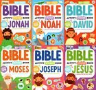 Bible Activity - Sticker Book Over 80 Stickers ( Set of 6 Books) v5