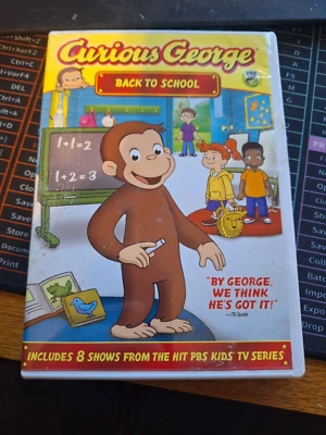 Curious George: Back to School (DVD, 2010) - Image 1 of 2