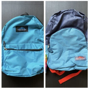 New 2 Trailmaker Backpacks Lightweight Tote Standard 17” Knapsack School Bag - Picture 1 of 14