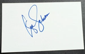 Ken Schrom - 1980 Debut Autographed 3x5 Index Card - Minnesota Twins - Picture 1 of 2