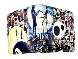 The Nightmare Before Christmas Jack Sally Classic Coin Medium Bi-Fold Wallet - Picture 1 of 3