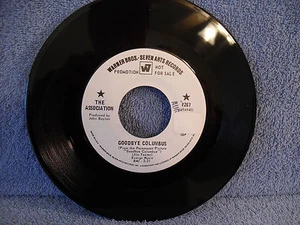 The Association, Goodbye Columbus / The Time It Is Today, WB 7267, 1969 PROMO - Picture 1 of 4