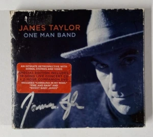 James Taylor: One Man Band Special Edition CD + DVD~ SIGNED!!! - Picture 1 of 4