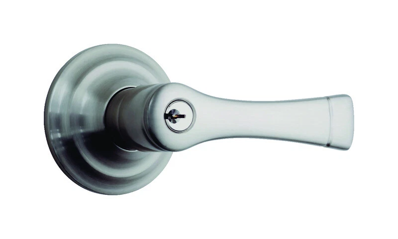 Brinks 23012-119 Harper Keyed Entry Door Lever Satin Nickel