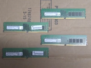 GUARANTEED COMPATIBLE! 64GB DDR4 2666V - 4 Matched Sticks, 16GBea, Tested, JDEC - Picture 1 of 10