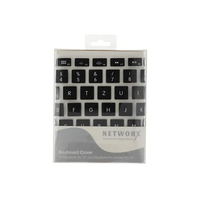 Networx Keyboard Cover Schutzfolie für MacBook Wireless Keyboard schwarz  - Bild 1 von 3