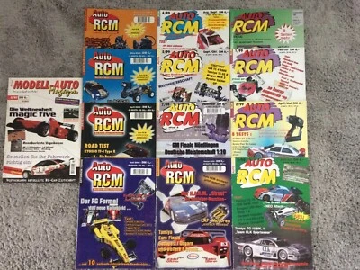 12x Auto RCM Magazin & 1x Modell-Auto Magazin - Bild 1 von 2