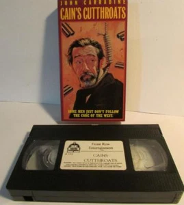 Cain's Cutthroats VHS Videotape John Carradine Scott Brady Wild West - Picture 1 of 2
