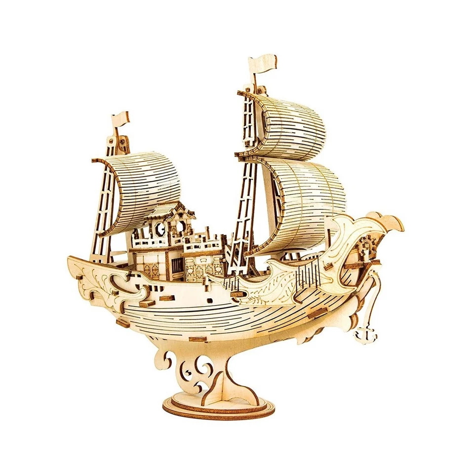 DIY 3D Puzzle - Japanese Diplomatic Ship - 91pcs - Image 1 of 1