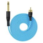 6.35mm to RCA Interface Copper-core Wire Line Rotary Tattoo-Machine Power Cable