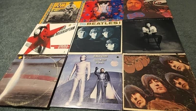 Meet The Beatles McCartney Lennon Ringo Wings Rubber Soul capitol apple records - image 1 of 4