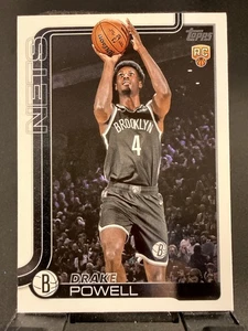 2025-26 Topps #222 Drake Powell - Bild 1 von 2