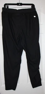 VRST Black Athletic Running Casual Gym Track Pants Mens Size LARGE UN-LINED - Picture 1 of 3