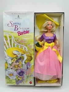 NEW 1995 AVON SPECIAL EDITION SPRING BLOSSOM BARBIE MINT NRFB First In Series - Bild 1 von 8