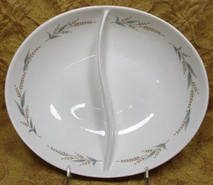 1 vintage 1964-1970 Syracuse Carefree True China LYNNFIELD divided serving bowl - Picture 1 of 4