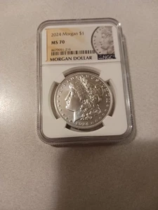 2024 Morgan Silver Dollar NGC MS 70 - Picture 1 of 2