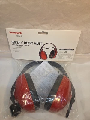 Honeywell Howard Leight QM24+ Quiet Muff Ultra Lightweight Earmuff NRR 25dB - Image 1 of 2