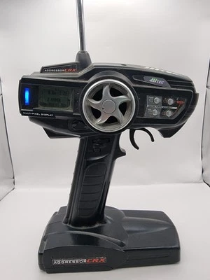 radiocomando  HITEC Aggressor  crx 3 canali 40 MHz FM + ricevente + quarzi  - Image 1 of 4