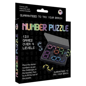 Number Puzzle 120 Pattern Games Brain Teaser - Picture 1 of 2