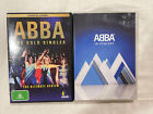 Abba - The Gold Singles & Abba In Concert Region 4 DVD - FREE POST Music