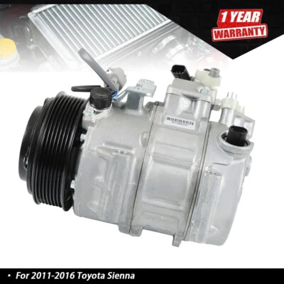 Compresor de aire acondicionado con embrague para Toyota Sienna 13-18 Toyota Avalon CO 29042C 2011-16 Foto 1 de 4