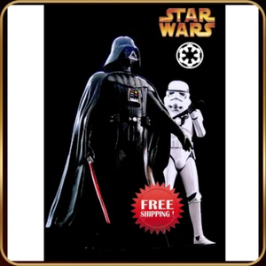 Darth Vader Star Wars 1/6 Soft Vinyl Model Kit Unpainted DIY Figure - Picture 1 of 9