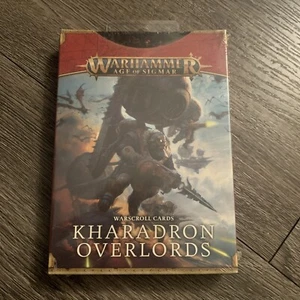Tarjetas Warhammer Age of Sigmar Kharadron Overlords Warscroll NUEVO SELLADO FRANCÉS - Imagen 1 de 2