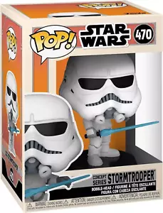 Funko POP Star Wars: Concept Series - Stormtrooper #470 - Imagen 1 de 7