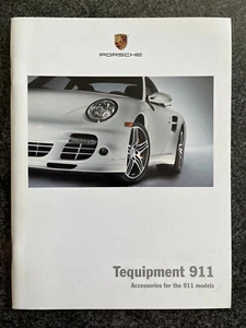 PORSCHE 911 997 CARRERA & TURBO ACCESSORIES TEQUIPMENT BROCHURE 2008 USA EDITION - Picture 1 of 9
