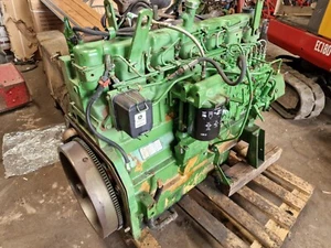 Silnik John Deere 8.1l 6081 6081HZ002 2258 2264 2066 2266 2056 Motor Engine - Zdjęcie 1 z 4