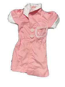 Melissa & Doug Waitress 50's Diner Pink Role Play Costume Dress Ages 3-6y - Picture 1 of 3