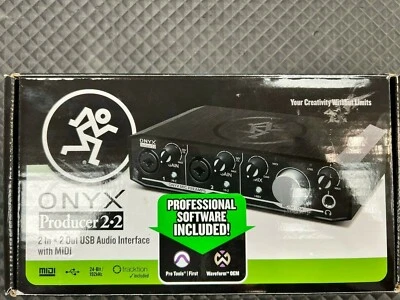 Mackie Onyx Producer 2.2 USB Audio Interface *NEW* - Image 1 of 4
