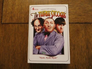 The Three Stooges Collector's Edition - Mo, Larry, Curly - 2008 - 4-DVD LIKE NEW - Picture 1 of 4