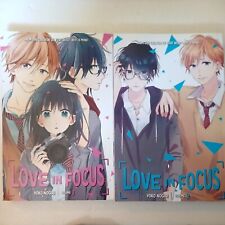 Love in Focus Volume 1 And 2 by Yoko Nogiri (English) Paperback Book