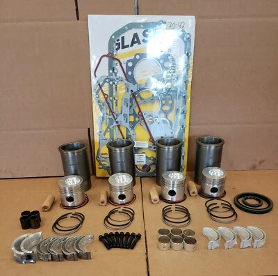 主要发动机 OVERHAUL 套件 comp 带 John Deere® 4.202 710 2020 2510 400 440 早期 — 第 1/2 张图片