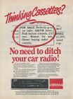 Retro Vintage Magazine Advert #C17 - SHARP car radio/cassette 1978