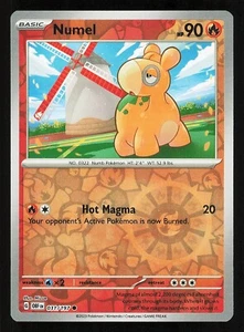 Numel 031/197 Reverse Holo Near Mint Pokemon TCG S&V Obsidian Flames OBF - Picture 1 of 1