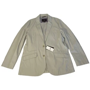 New with Tags Black Brown 1826 Men's Sport Coat Casual Blazer Large Tan Cotton - Picture 1 of 11