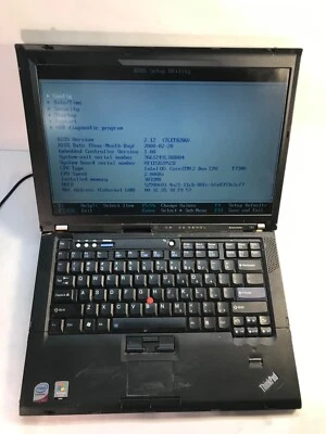 LOT OF 2 Lenovo ThinkPad T61 14" Intel Core 2 Duo T7300  2GB RAM -BOOT BIOS- MZ - Image 1 of 4