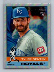 2025 Topps Heritage #109 Tyler Gentry CHROME REFRACTOR Kansas City Royals RC - Picture 1 of 2