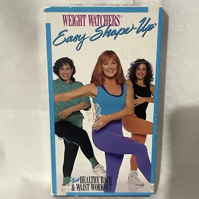 Weight Watchers Easy Shape Up Workout (1991 VHS) - Image 1 of 2