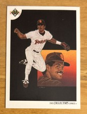 1991 Upper Deck Roberto Alomar Padres Checklist Baseball Card #80 NM O/C