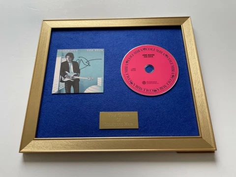 ⭐️🎶 💿 SIGNED/AUTOGRAPHED JOHN MAYER - SOB ROCK FRAMED CD PRESENTATION 💿🎶⭐ Cover