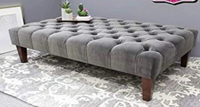 Footstool Luxury Coffee Table Pouffe Soft Padded Top Beautifully Hand Crafted….. - Image 1 of 4