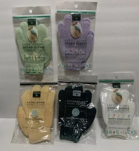 Earth Therapeutics Hydro Exfoliating Gloves, 1 pair **YOU CHOOSE COLOR*** - Picture 1 of 10