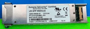 4050-00025-01 Extreme Networks 10GBASE-LR XFP FINISAR FTLX1412D3BCL-EX 22xAvail - Imagen 1 de 1